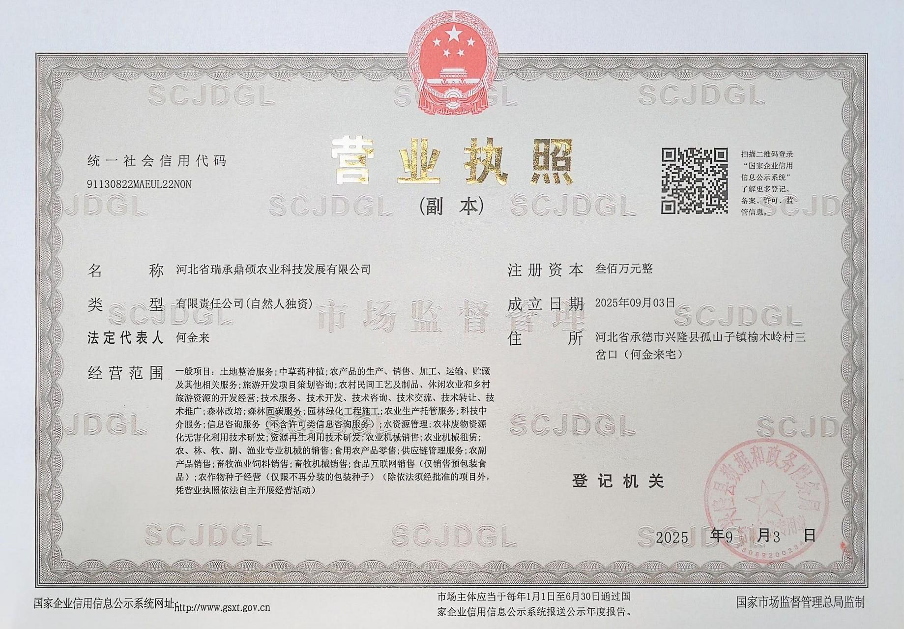 营业执照